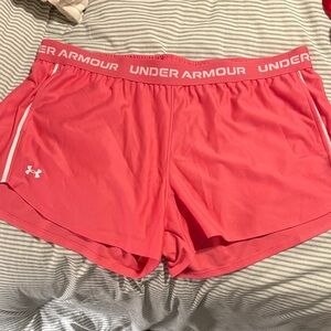 Under Armour Women's Coral Athletic Shorts